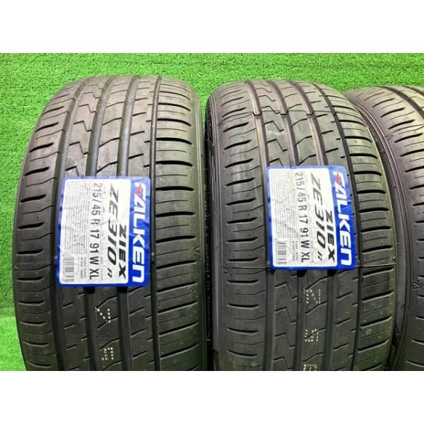 Falken サマー ファルケン ZE310Rエコラン 215/45R17 4本 7ミリ 2024年  
