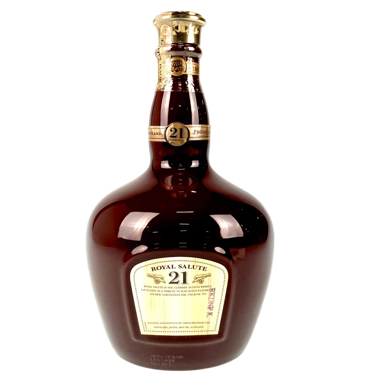 シーバスリーガル CHIVAS REGAL ロイヤルサルート 21年 赤 1000ml