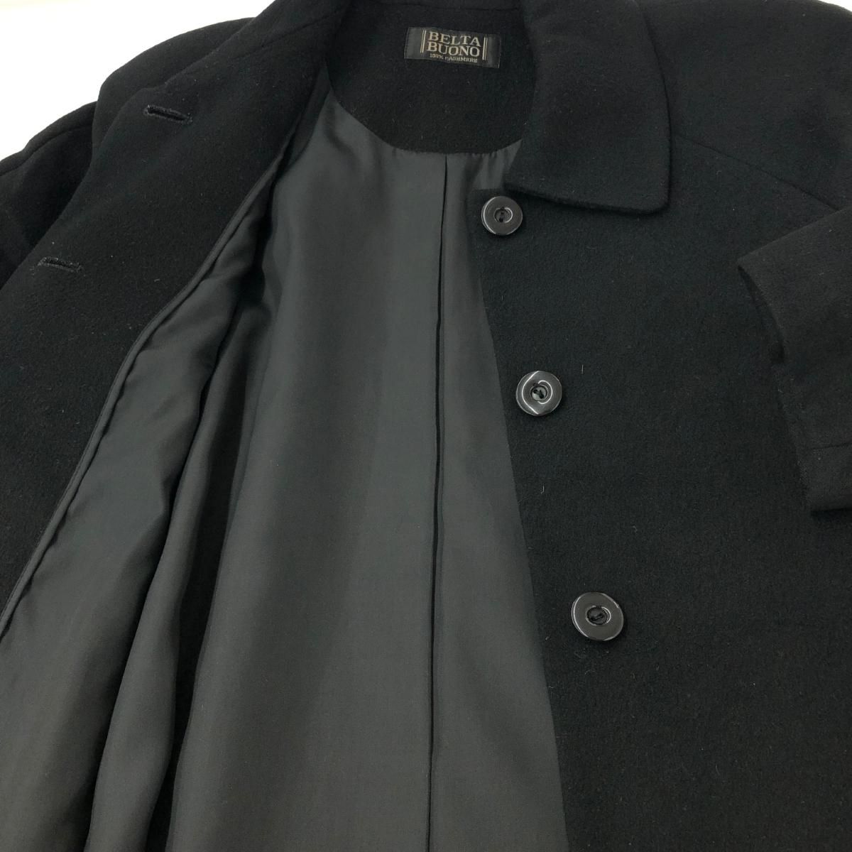 良好 BELTA BUONO ベルタボーノ カシミヤロング コート サイズ:9