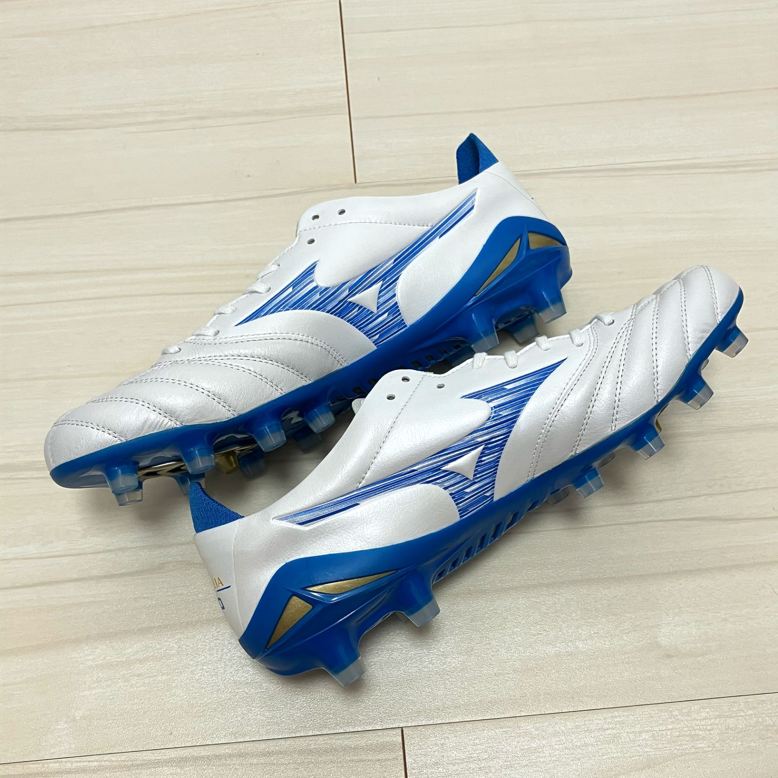 MIZUNO ミズノ モレリアネオ4 エリート 25.5 ムゲンパック 白 青 MIZUNO ミズノ モレリアネオ4 エリート 25.5 ムゲンパック 白 青