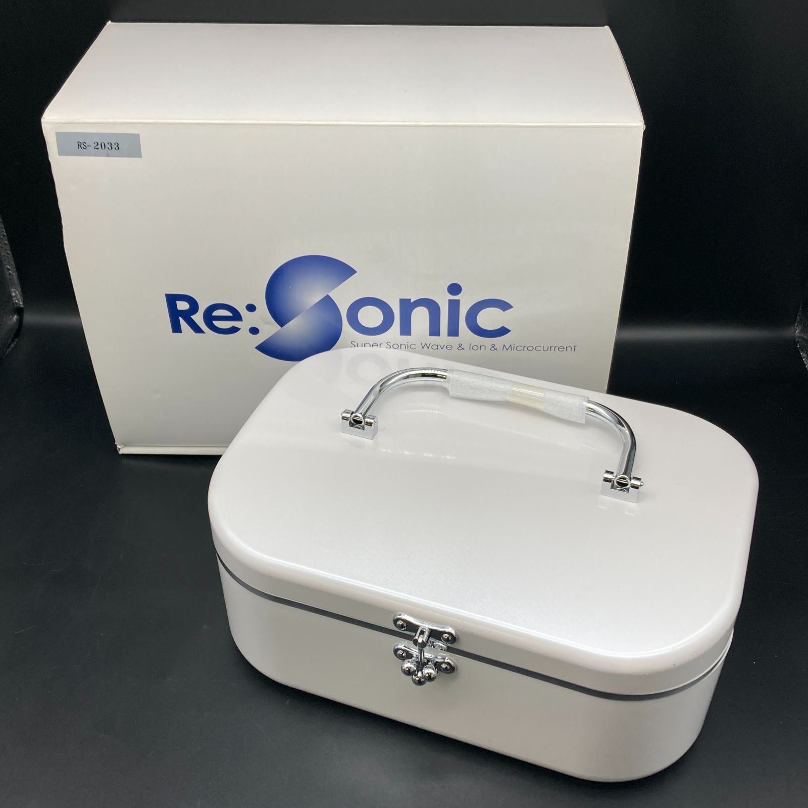 Re:sonic リィソニック 超音波美顔器 美容 通電のみ確認済 E-1169 - メルカリ