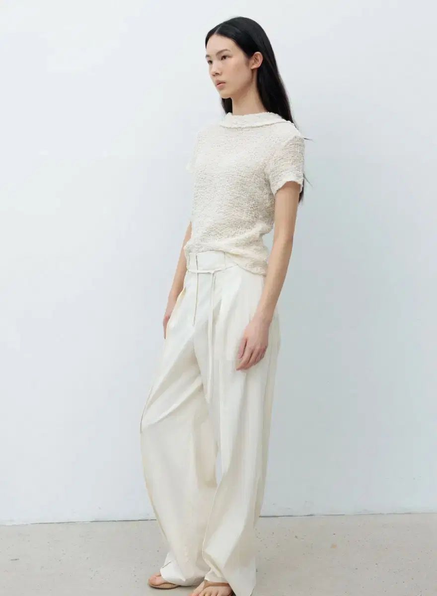 レース rrace クリンクル タートルネック Crinkle Back ー Open Top