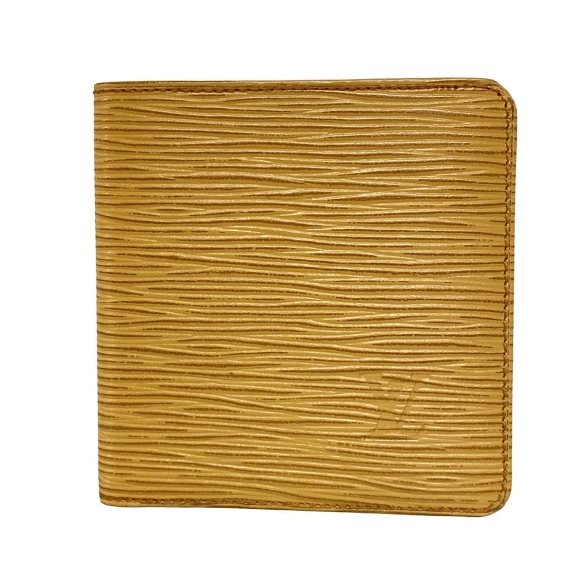 LOUIS VUITTON ルイヴィトン 札入れ エピ ポルト ビエ 6カルト クレディ M63316 ウィニペグベージュ マルティエ刻印 レザー