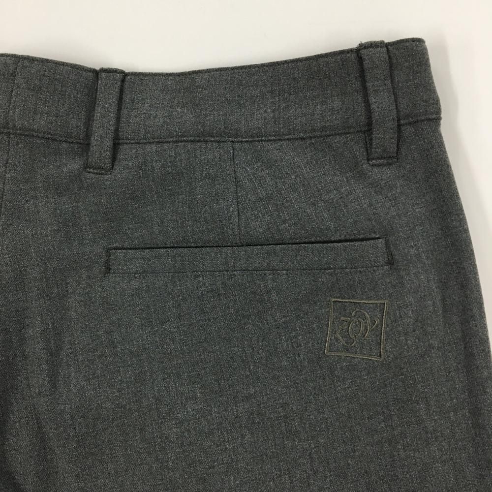 超美品】ゾーイ パンツ グレー 裏微起毛 ストレッチ ウエスト内側ゴム