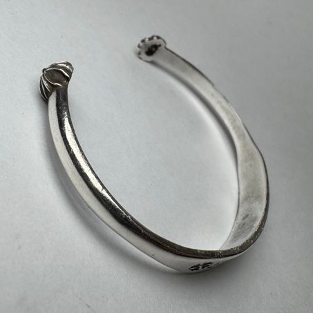 CHROME HEARTS/クロムハーツ BANGLE FLAT CH PLS CHプラス