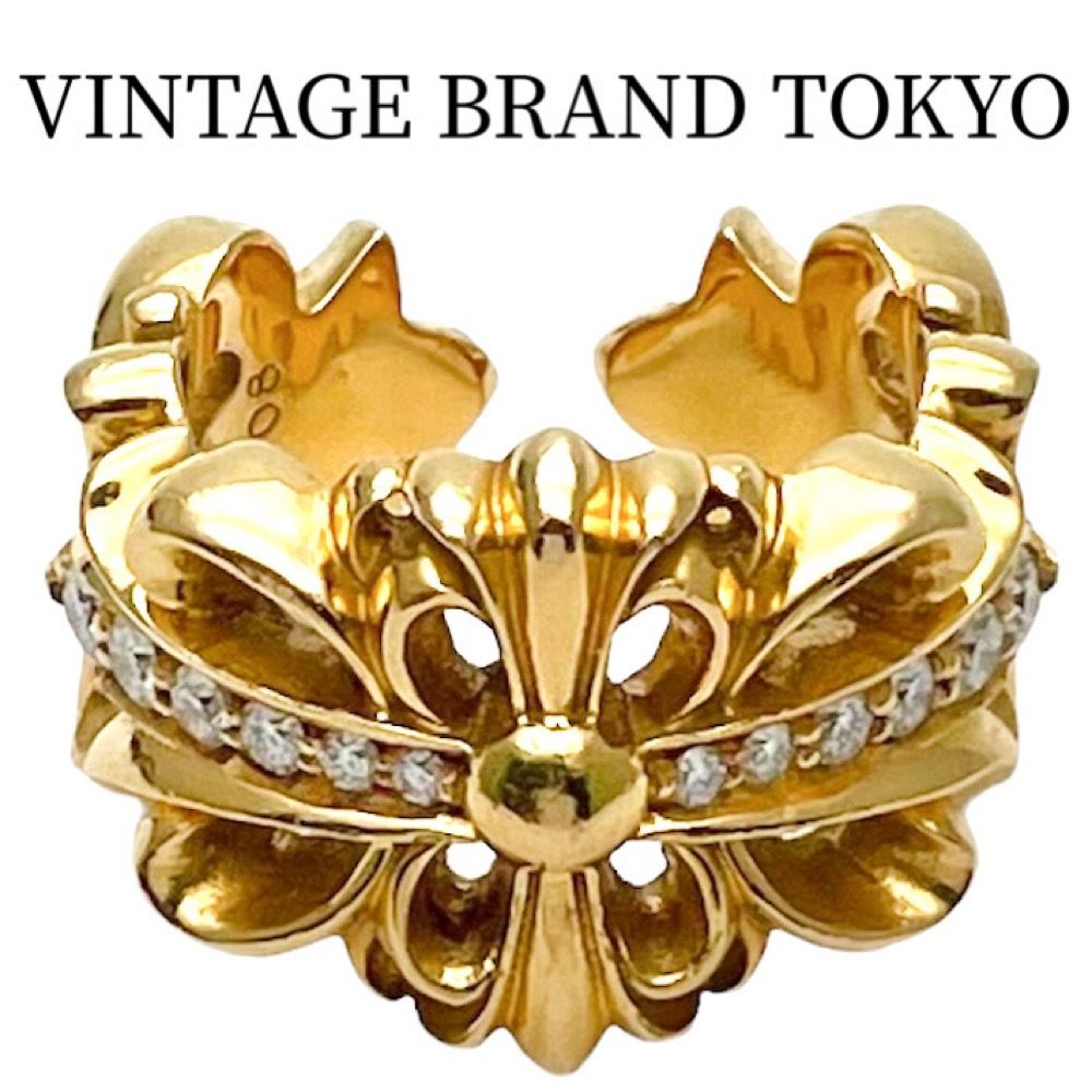 希少英国イギリスヴィンテージ22k 22金バンドリング