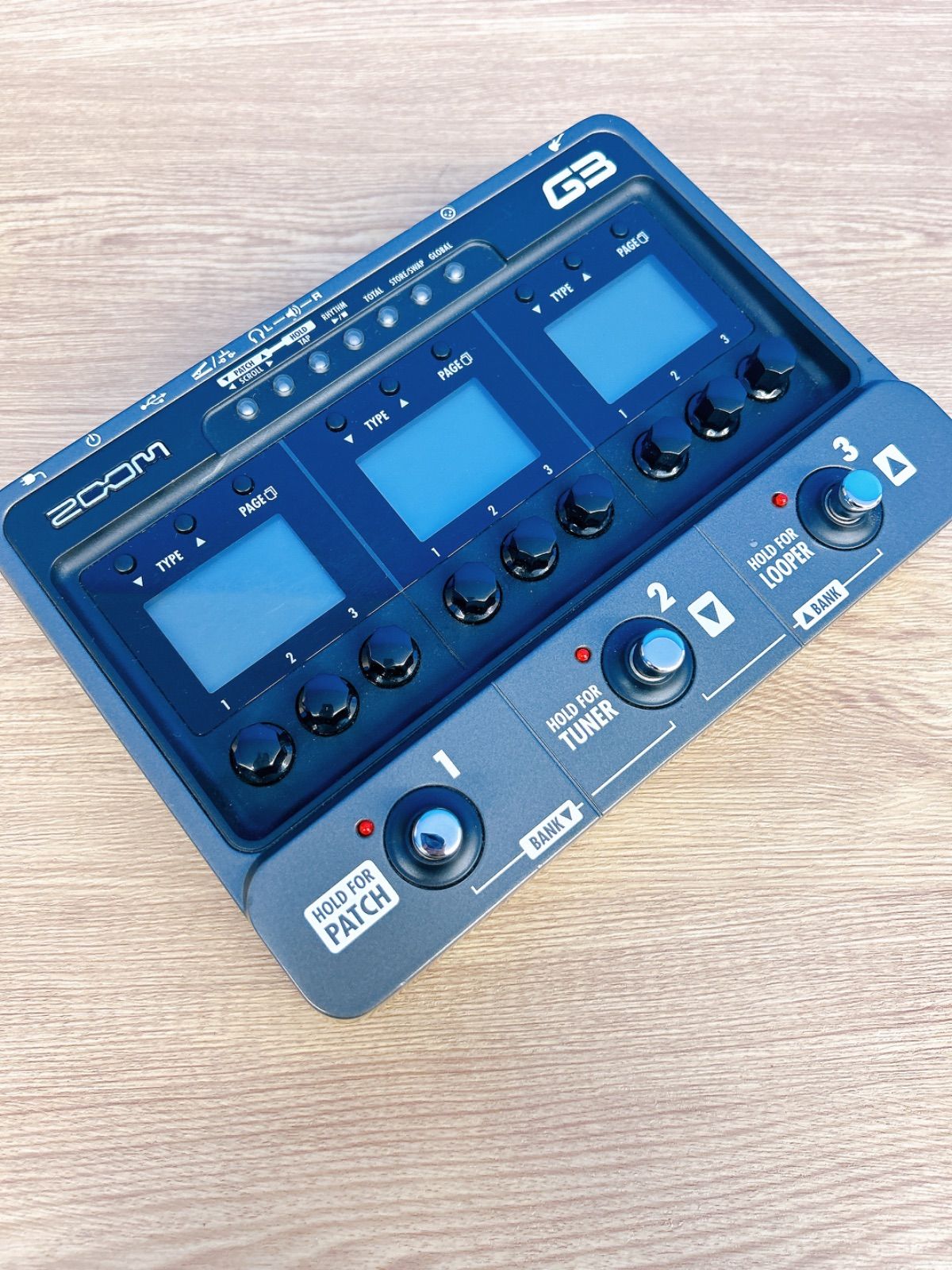 ZOOM G3 ZOOM ズーム/マルチエフェクター/G3 Version 2.0/035264/B