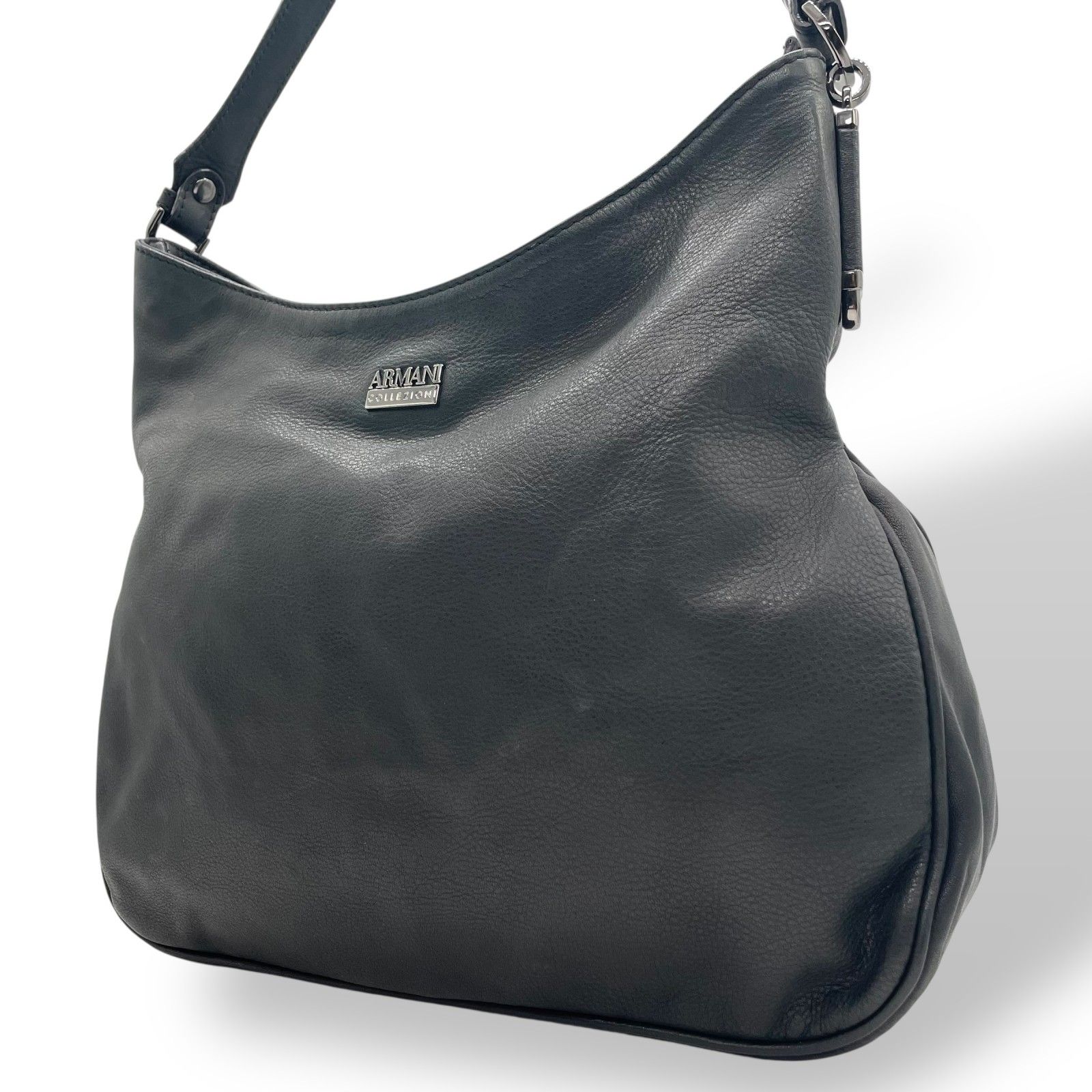 極美品 ARMANI COLLEZIONI アルマーニ コレッツォーニ レザー