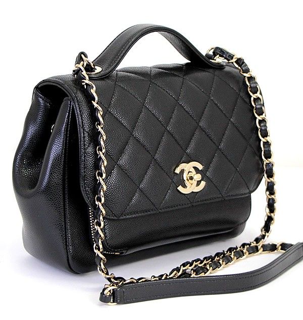 極美品 シャネル CHANEL ビジネスアフィニティ 2WAY フラップ チェーン  