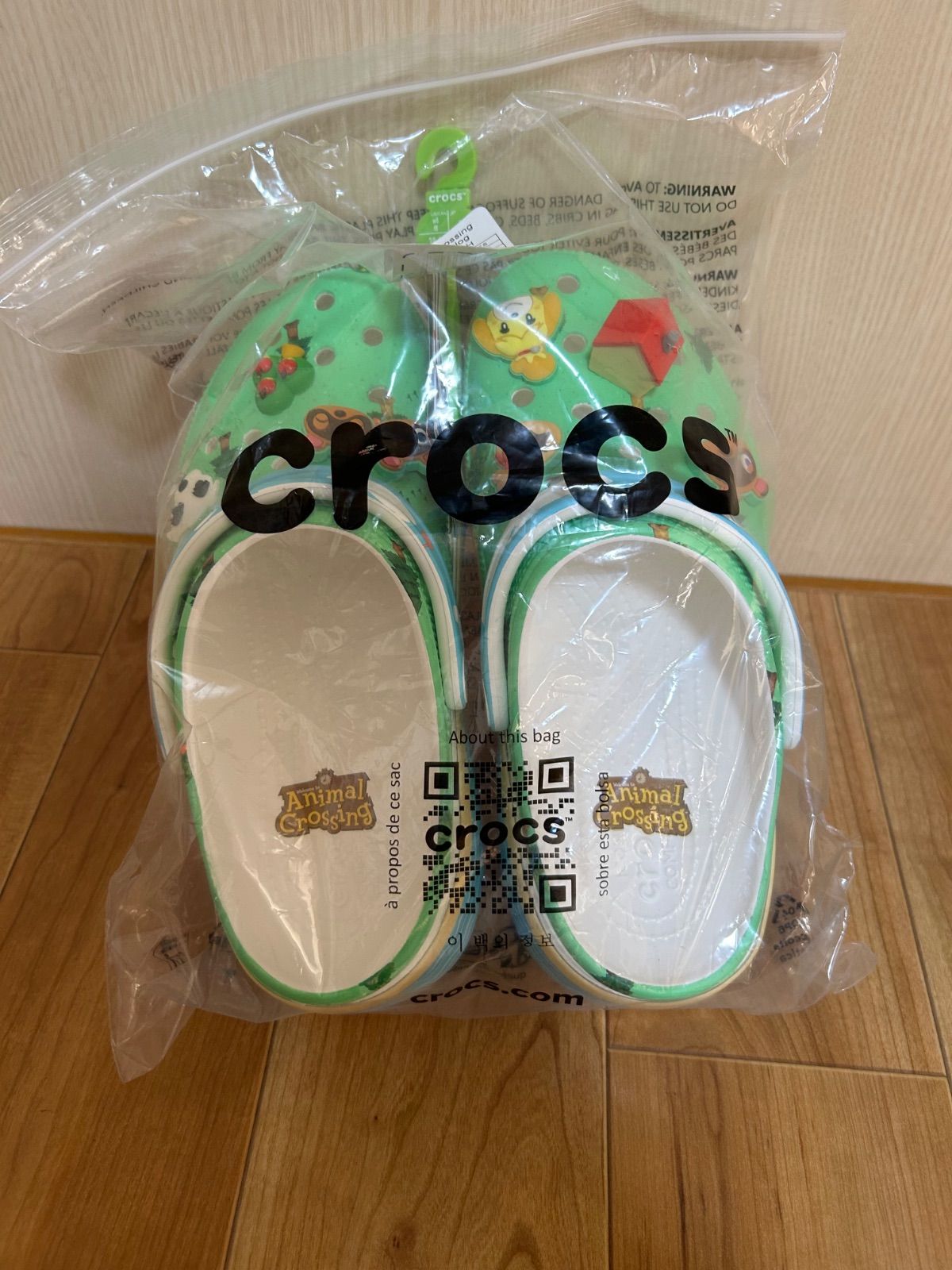 24cm】どうぶつの森 クロックス animal crossing