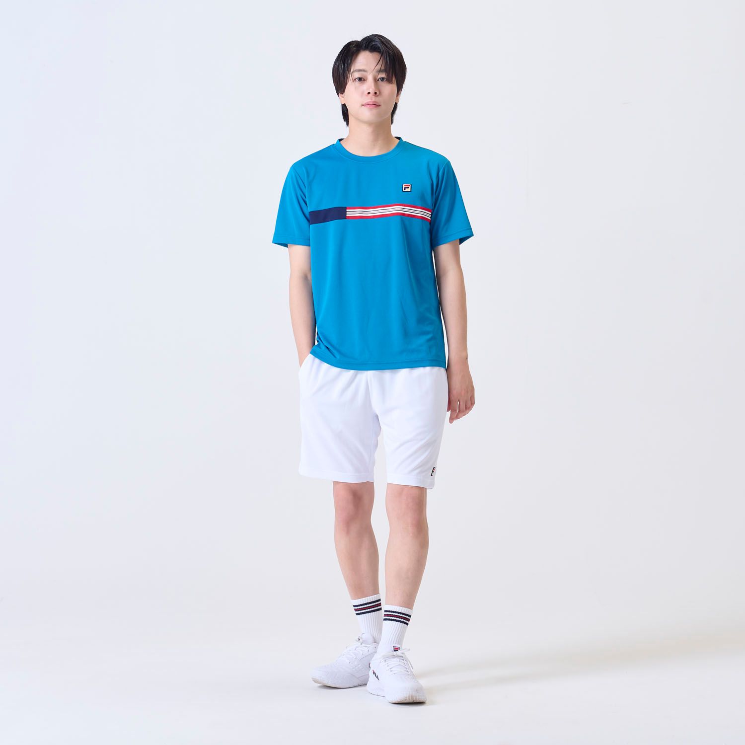 テニスウェア バックホールメッシュ