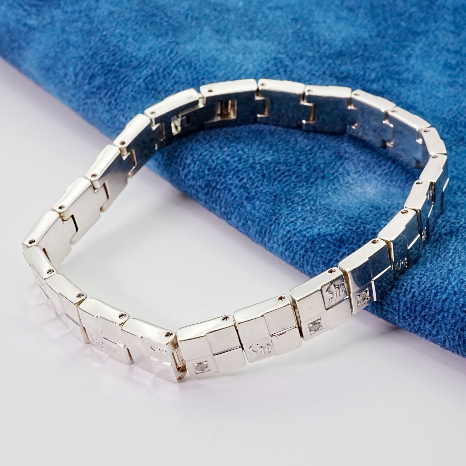 レダシルマ ブレスレット 良品】レダシルマ ブレスレット She シルバー