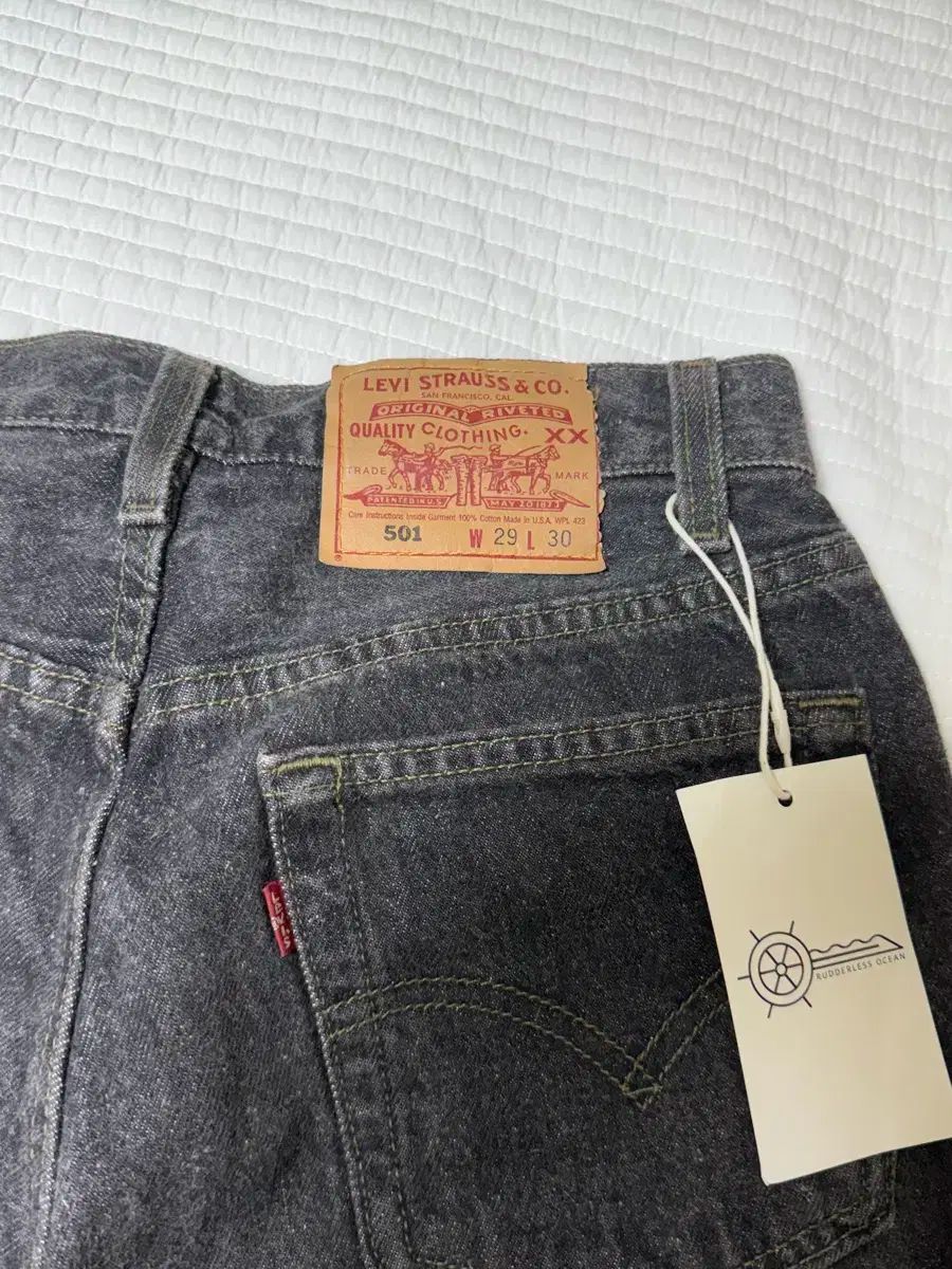 ENCOMING 25SS ペインターデニム 32 ズボン デニム黒