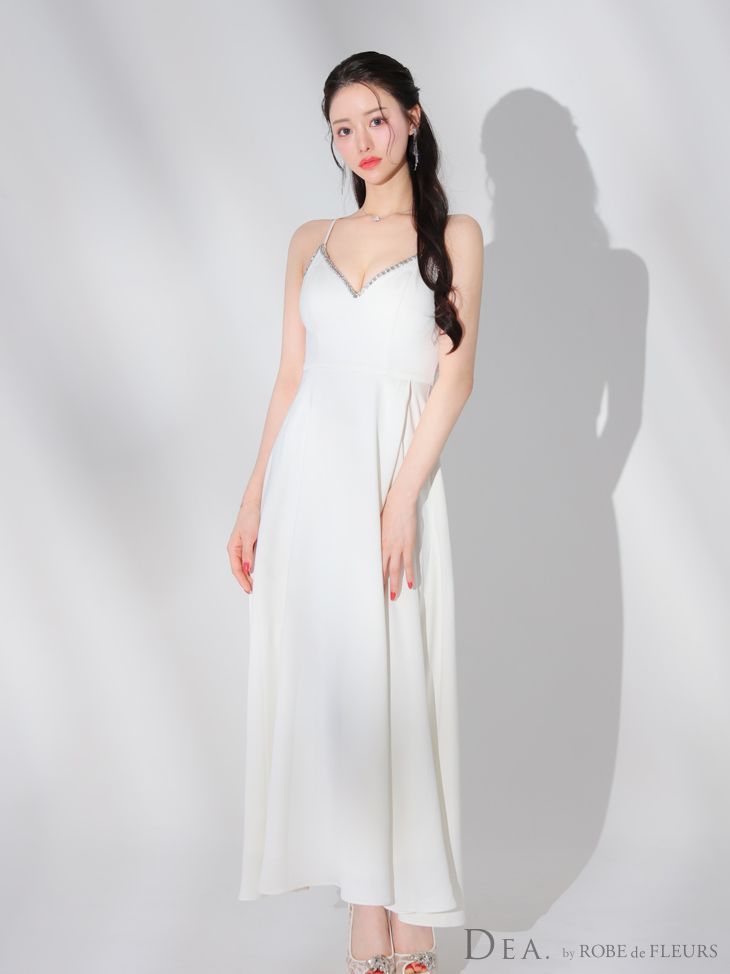 ホワイト[DE3774-W-2501]【DEA.by ROBE de FLEURS/ディアバイローブド