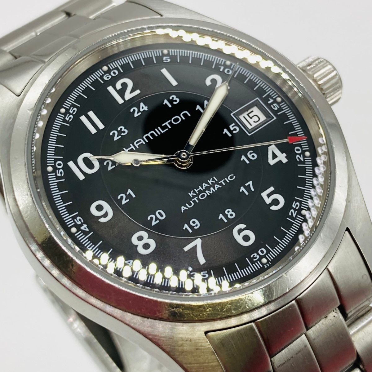 HAMILTON カーキオートマチック H704450 HAMILTON カーキフィールド オートマチック 腕時計 H704450