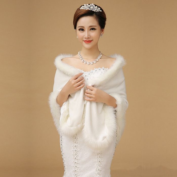 ウエディングショール 成人式 レディース ドレス用ポンチョ