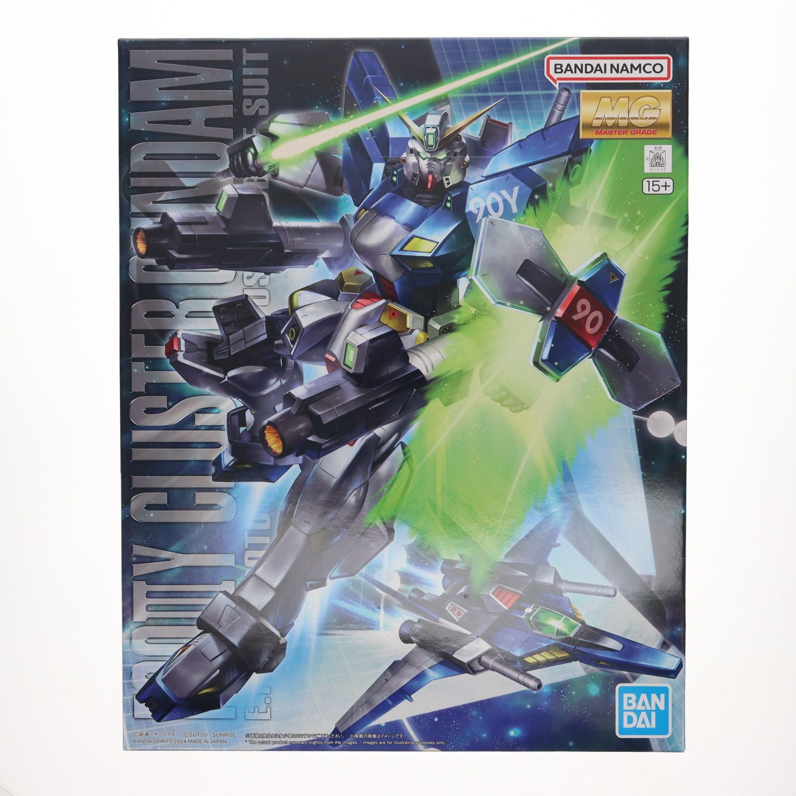 プレミアムバンダイ限定 MG 1/100 F90IIIY クラスターガンダム 機動戦士ガンダムF90 プラモデル(5067264) バンダイスピリッツ