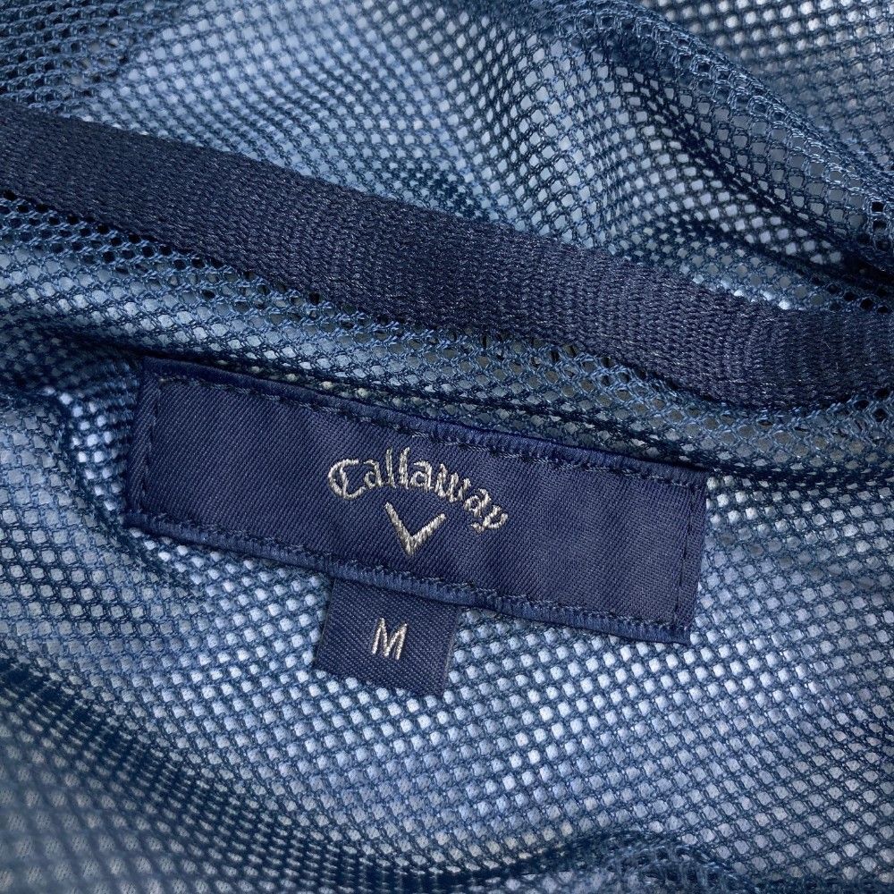 サイズ：M CALLAWAY キャロウェイ 裏メッシュ フード付 ジップ