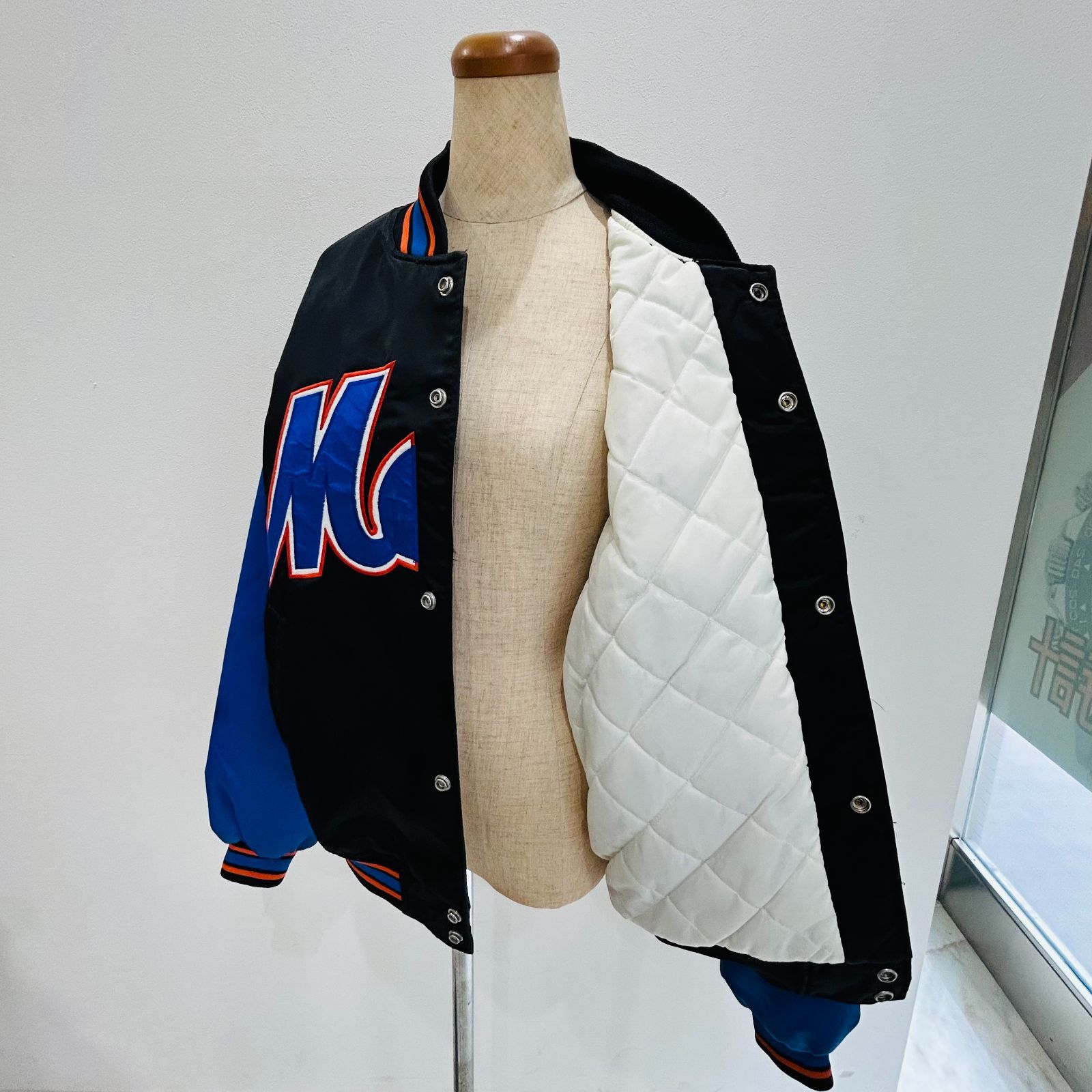 Felco ニューヨーク・メッツ スタジャン ‼️M オールドスタジャン‼️ NC1725 90s FELCO 70周年モデル New York mets MLB Mets