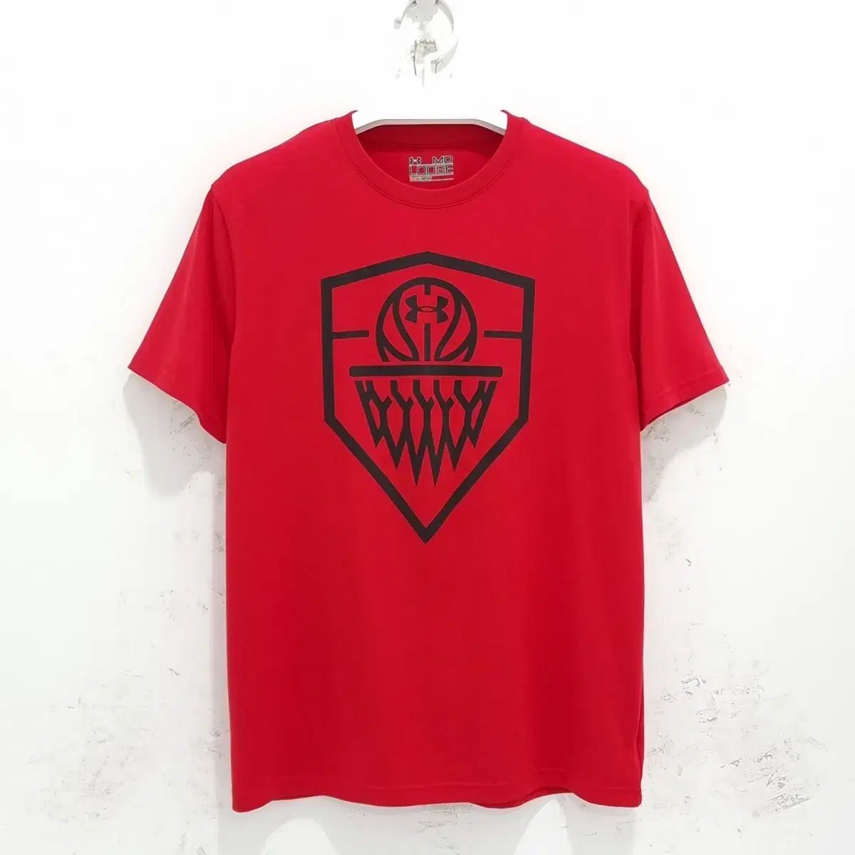【雷市場（ポンジャン）商品韓国直送】UNDER ARMOUR(アンダーアーマー) メンズ 半袖 Tシャツ バスケット 半袖Tシャツ トレーナー 機能性 95 M