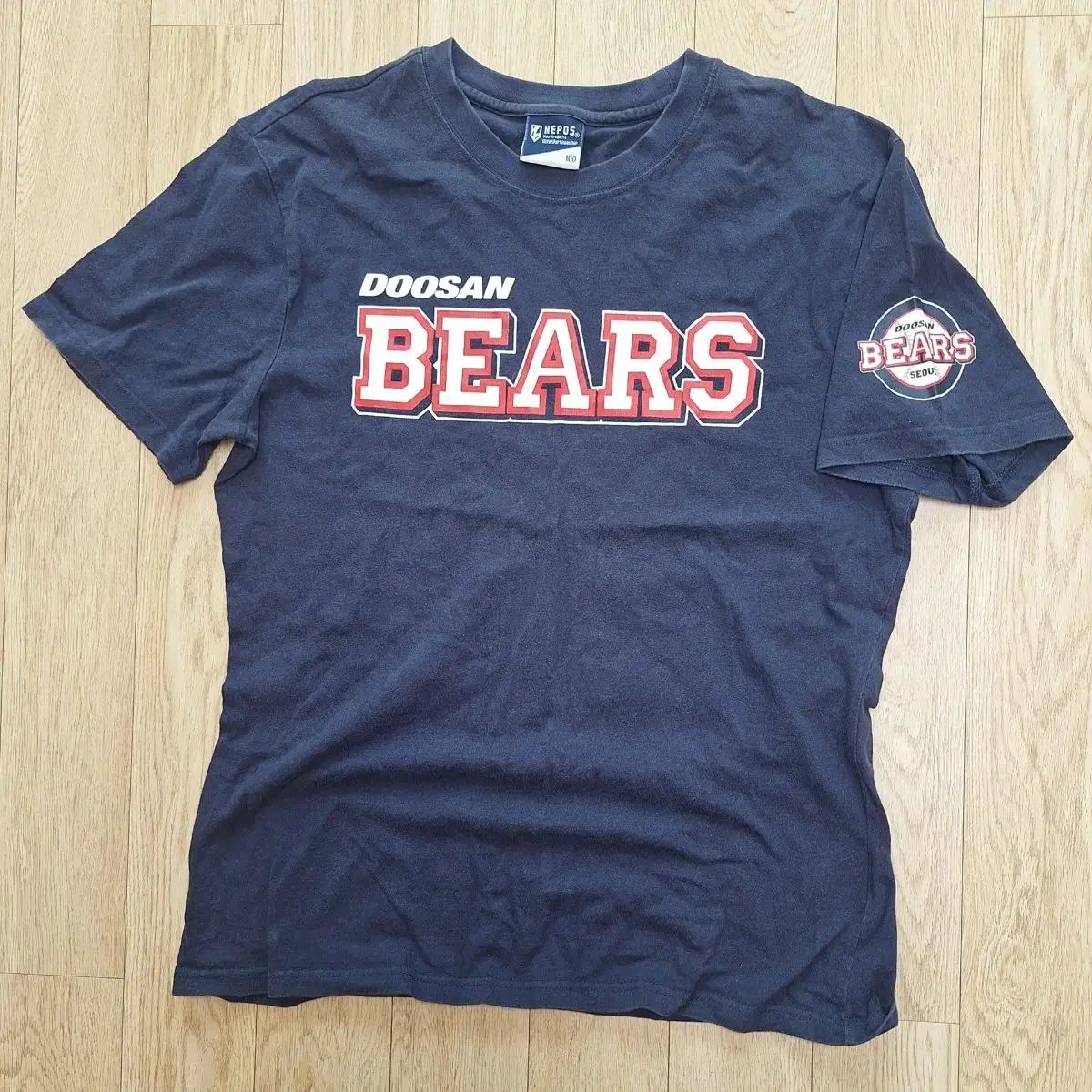 Doosan Bears スタジャン ネイビー 斗山ベアーズ ワッペン 斗山