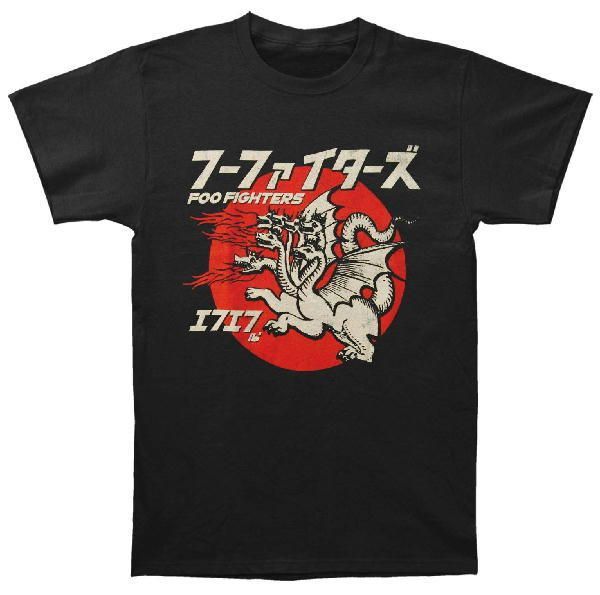 フー ファイターズ Tシャツ Foo Fighters DRAGON 正規品 ロックTシャツ関連 - メルカリ