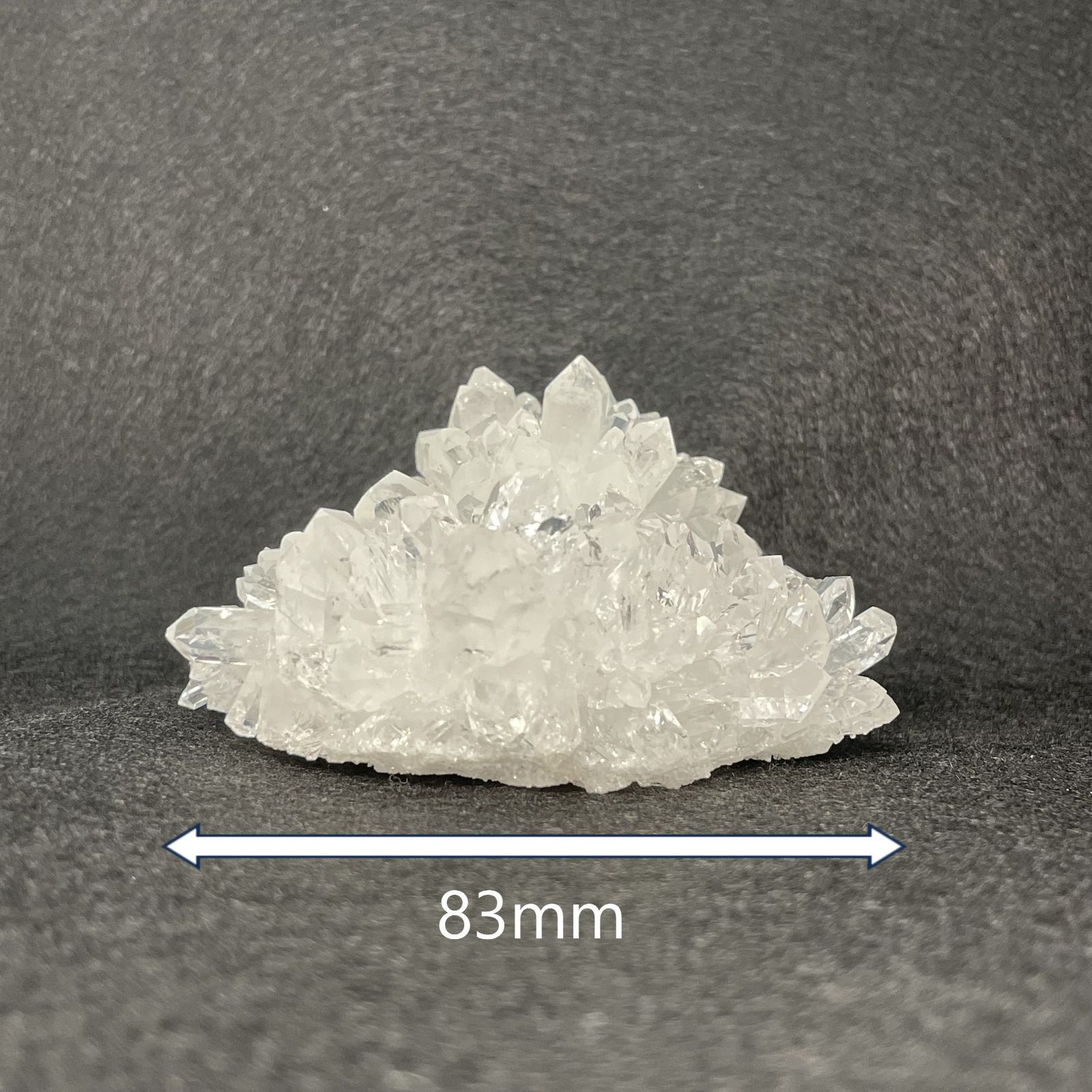 水晶クラスター 原石 263g 【一点もの】 パワーストーン 天然石 水晶
