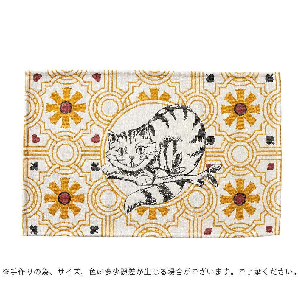 【玄関マット・フロアーマット】インテリアマット チシャ猫 
