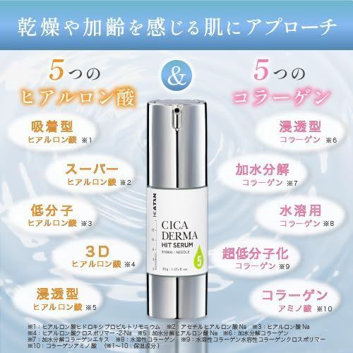 KATAN CICA DERMA HIT SERUM 5 2本セット KATAN CICA DERMA HIT SERUM5 2本セット KATAN / KATAN CICA