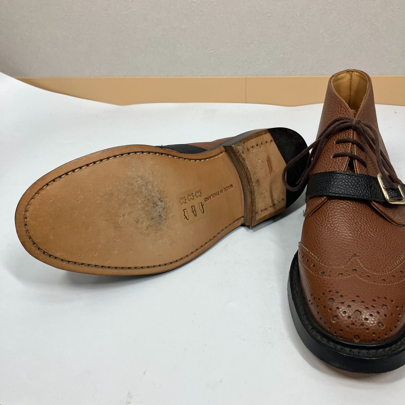 Tricker's Uチップチャッカ“David\" UK7.5 楽天市場】TRICKER'S(トリッカーズ) 【MADE IN ENGLAND