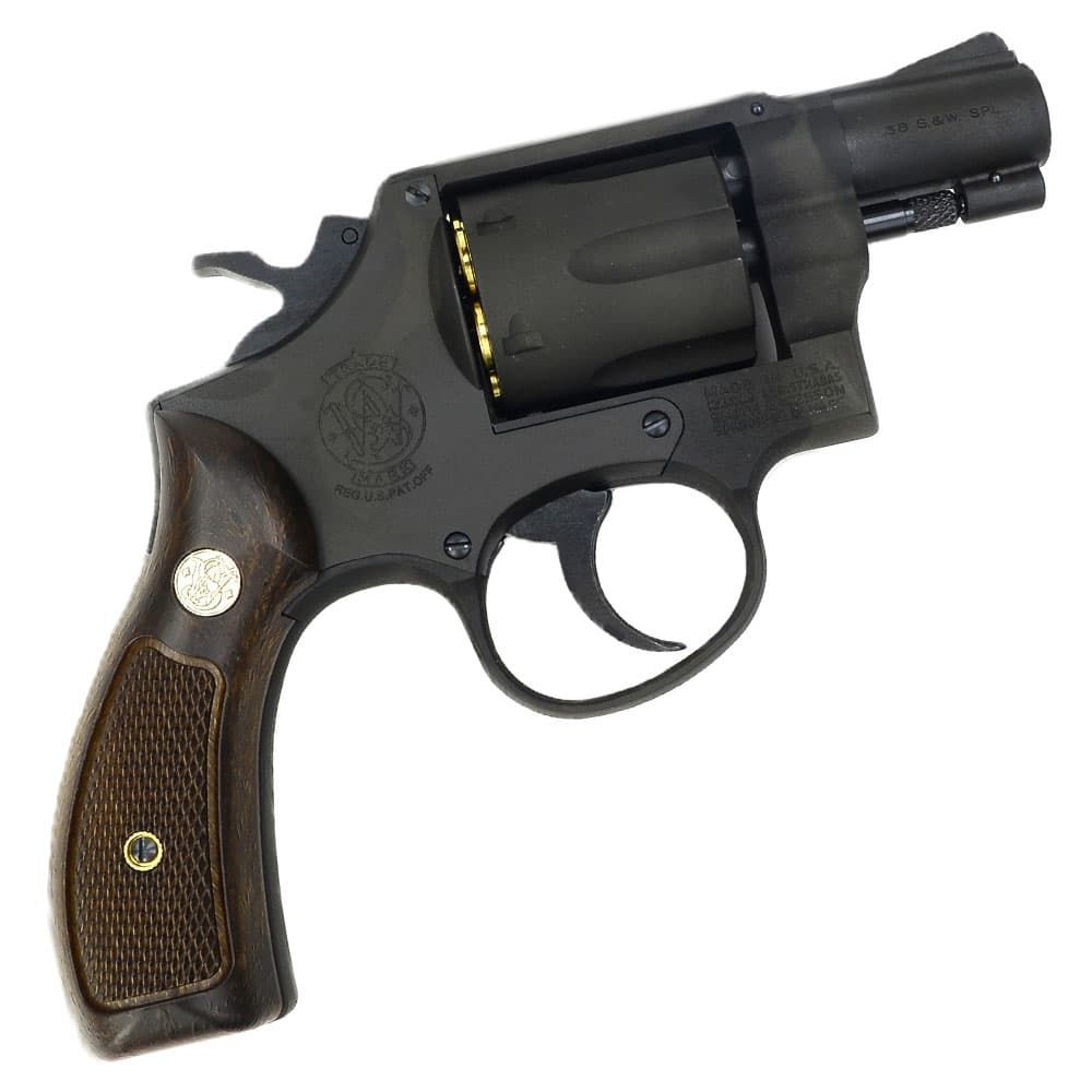 マルシン ガスガン M 10 2インチ ブラック HW 木目調プラグリップ 072502 18歳以上