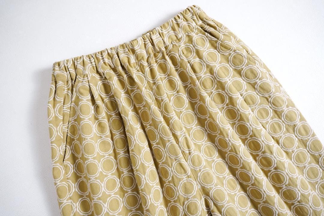 リングタイル刺繍