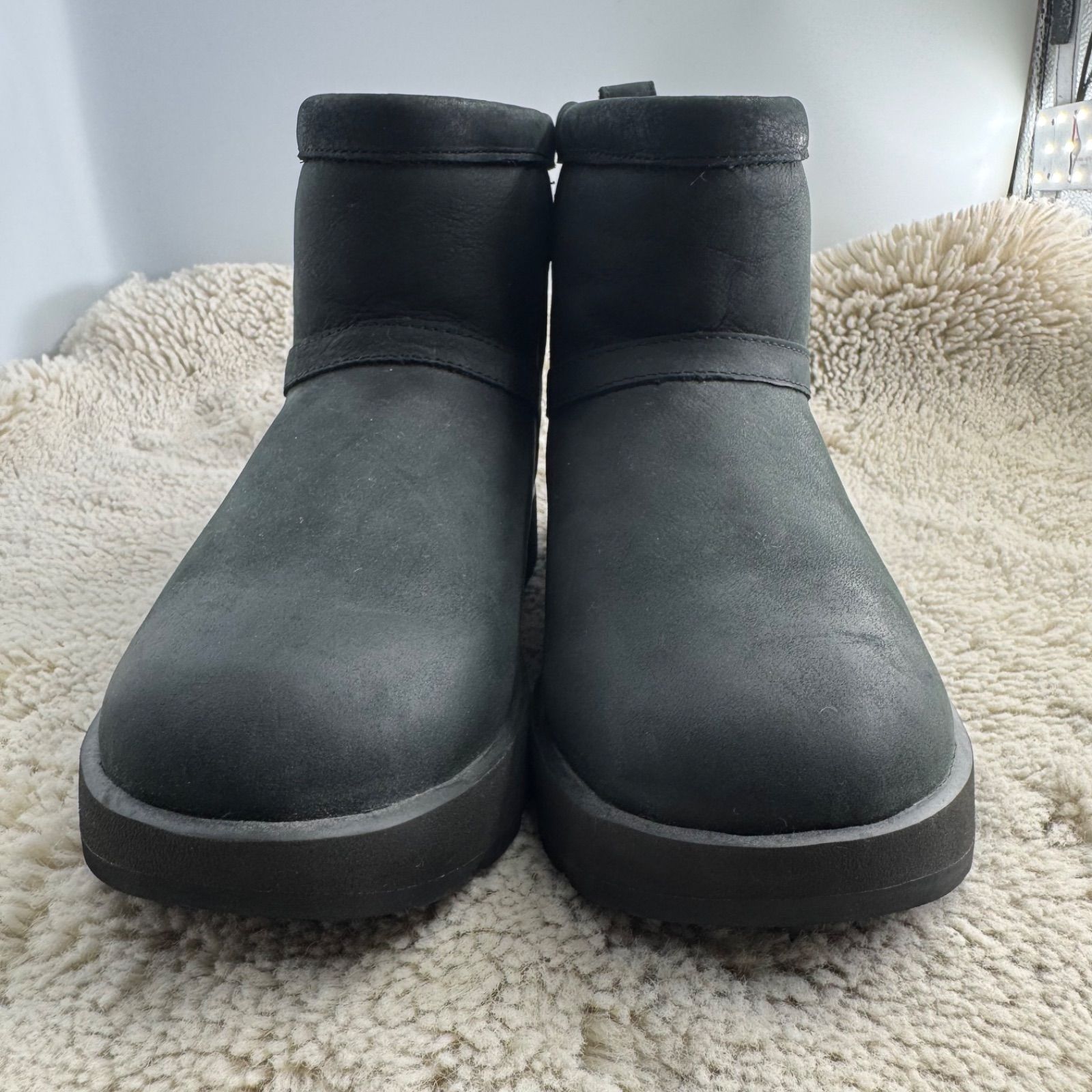 UGG ブーツ クラシック ミニ ウォータープルーフ 高品質 ブラック