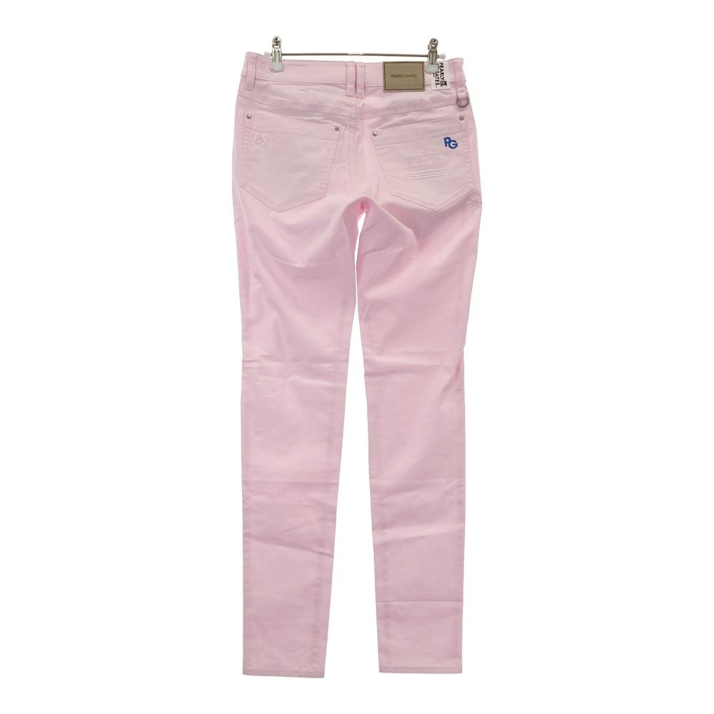 サイズ 1 PEARLY GATES パーリーゲイツ ストレッチ ロングパンツ ピンク系 240101524418 ゴルフウェア レディース ストスト