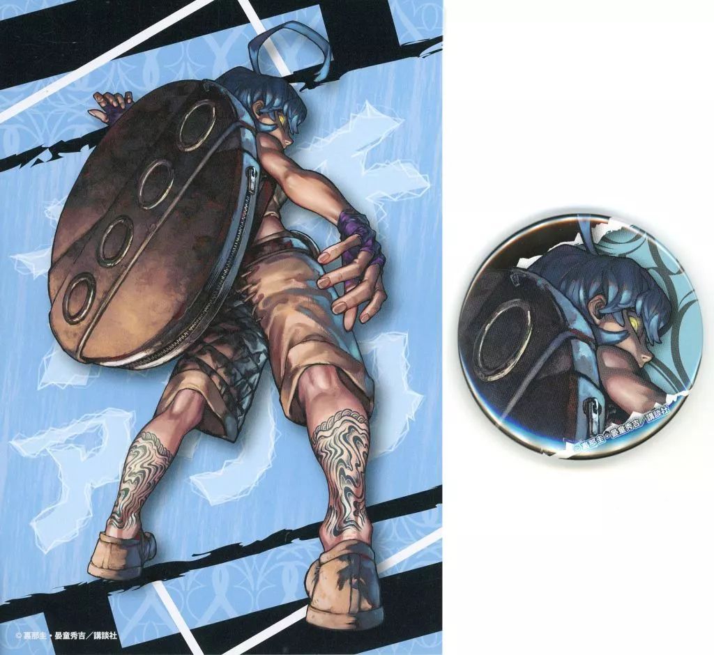 中古】グッズセット クトーニ ポストカード付き缶バッジセット 「くじ