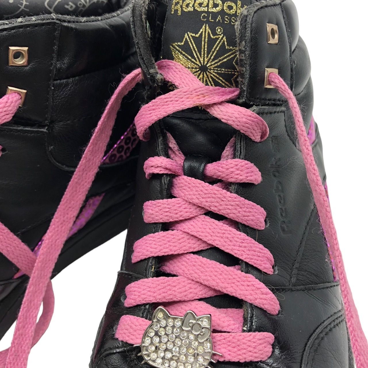 Reebok Hello Kitty ハイカットスニーカー Reebok×HELLO KITTY(リーボック×ハローキティ) コラボハイカット