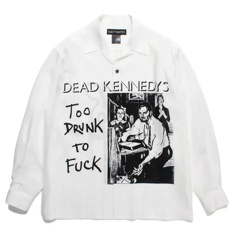 アロハ祭り☆WACKO MARIAワコマリア x Dead Kennedys☆コラボ 開襟 