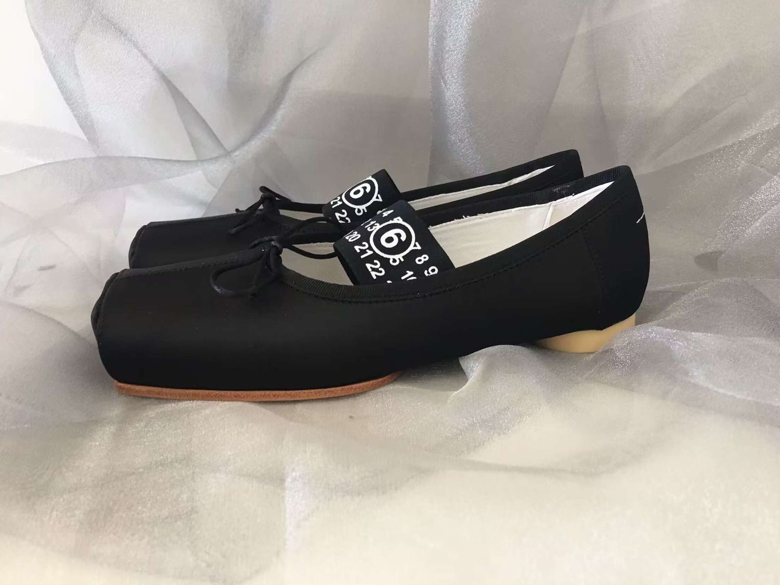 MM6 サテンバレエシューズ Maison Margiela MM6 Margiela(エムエム 