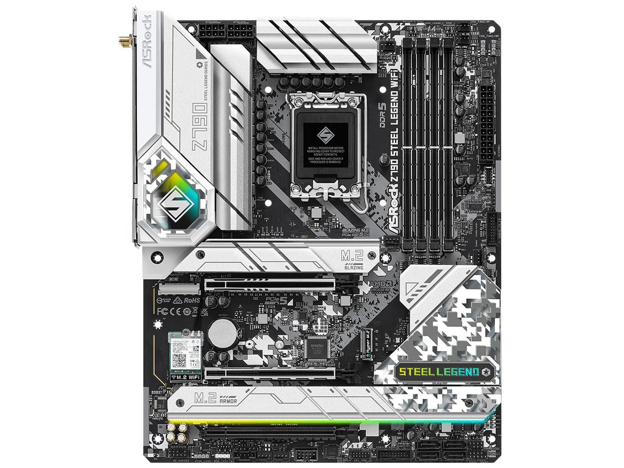 【新品・2営業日で発送】ASRock Intel Z790搭載マザーボード 2年保証 Z790 Steel Legend WiFi(4710483-940859)