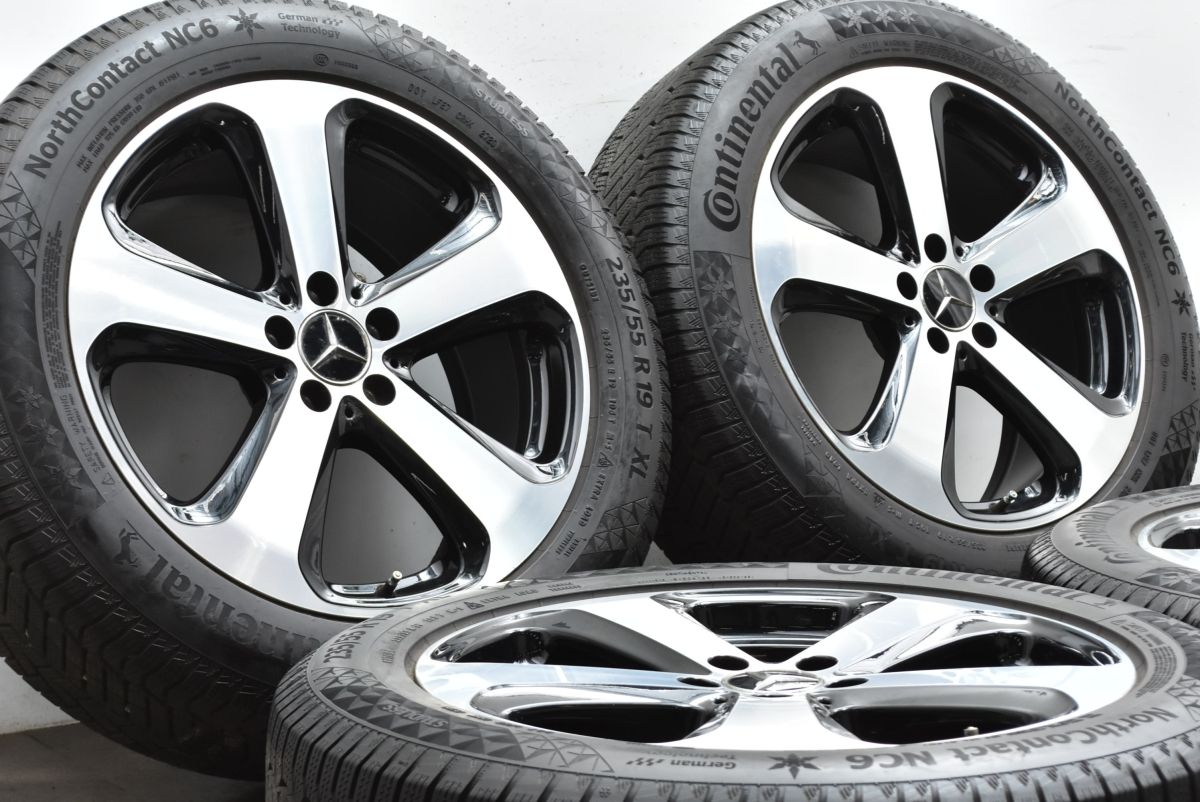 メルセデス ベンツ X253 GLC 純正 19in 8J 38 PCD112 コンチネンタル ノースコンタクト NC6 235 55R19 品番 A2534011000