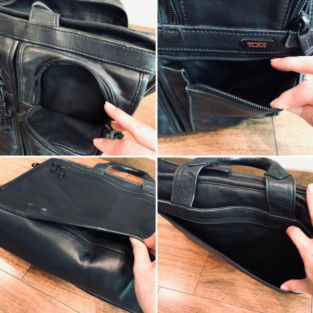 TUMI トゥミ ALPHA2 ビジネスバッグ レザー ブリーフケース