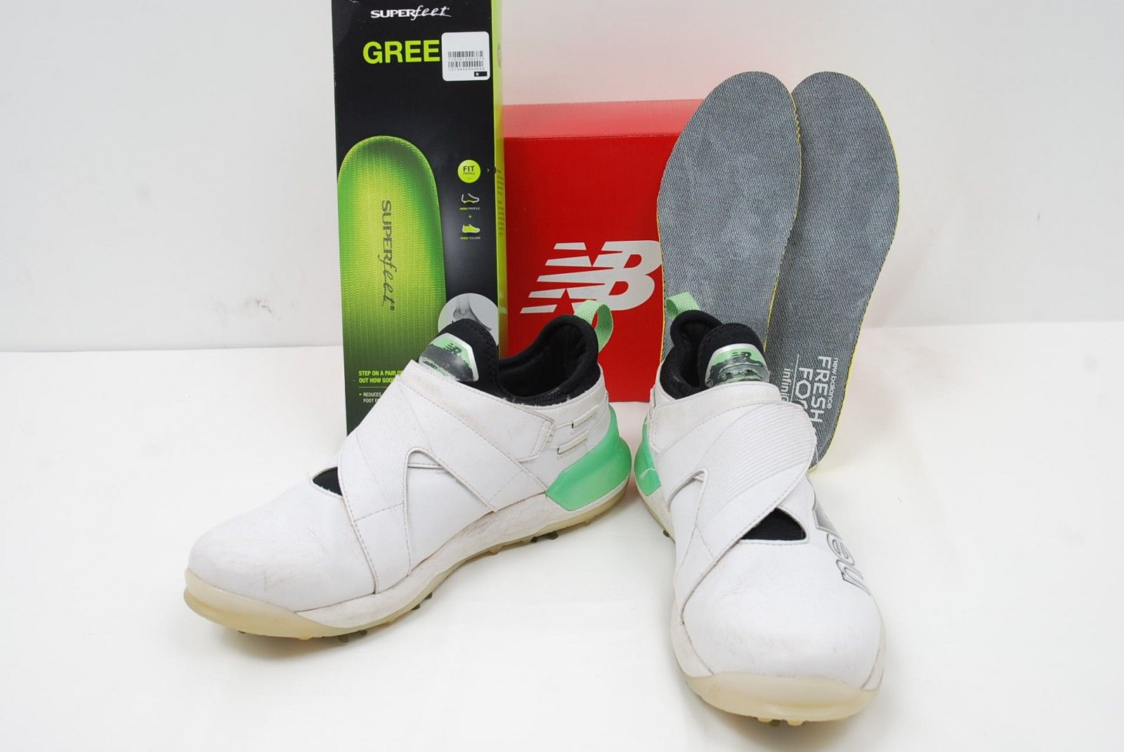 未使用品】New Balance ゴルフシューズ ホワイト