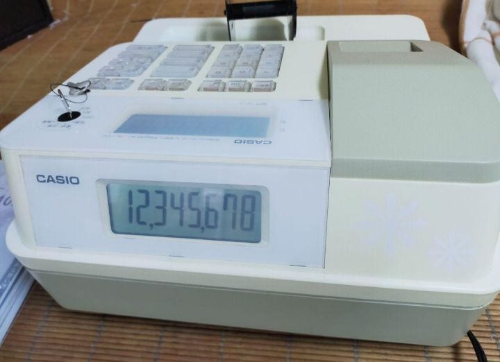 K❕CASIO カシオ SE-G1/NL-100 電子レジスター カシオ NL-100/SE-G1 ダイヤ事務機