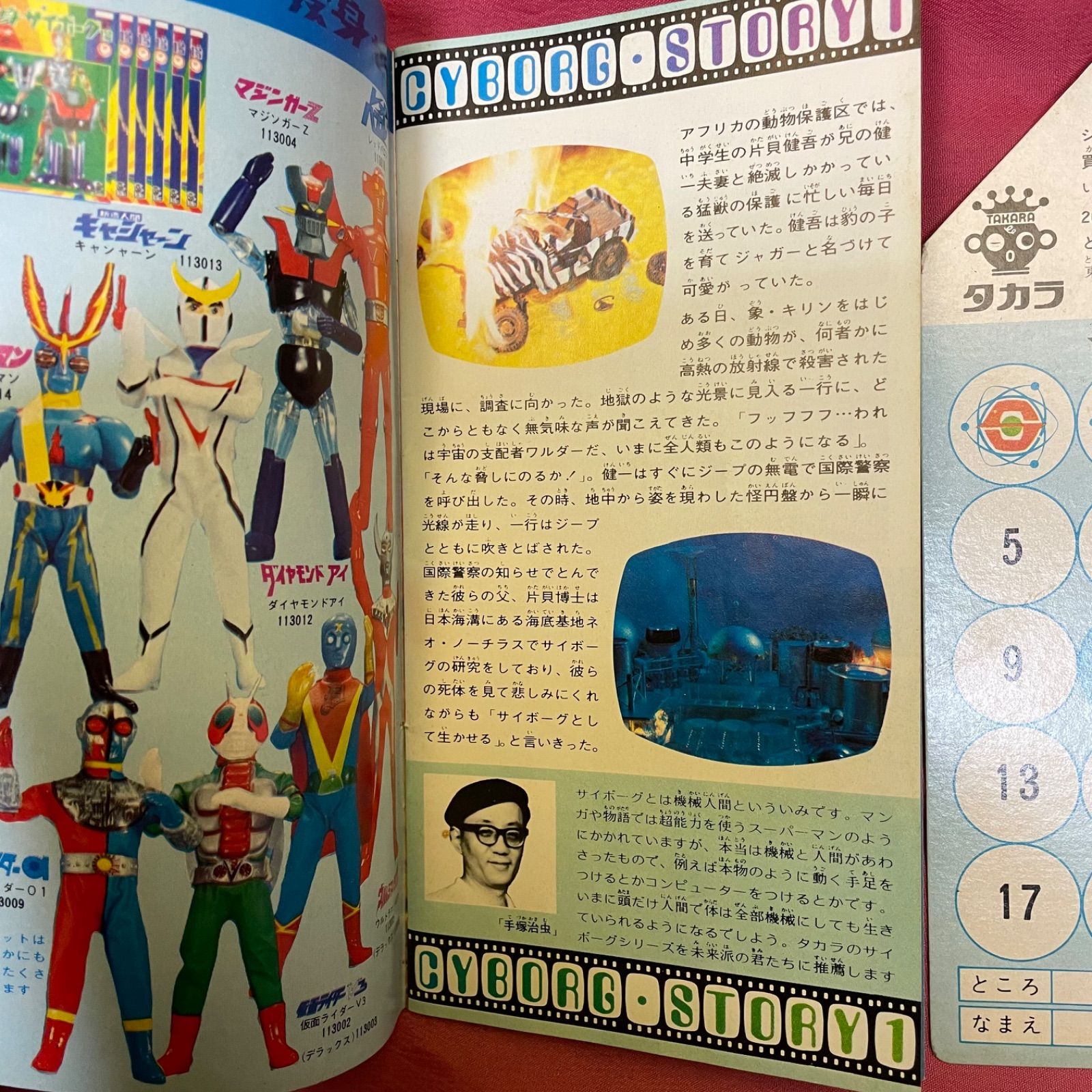 超レア サイボーグ ジャガー 当時物 ゴールド 変身サイボーグ