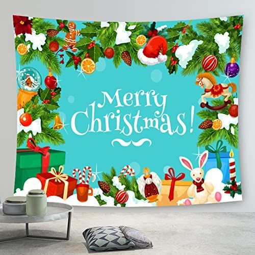 メルカリShops - 【ShaoN】 Christmasパーティーの背景布 クリスマスオーナメント壁掛