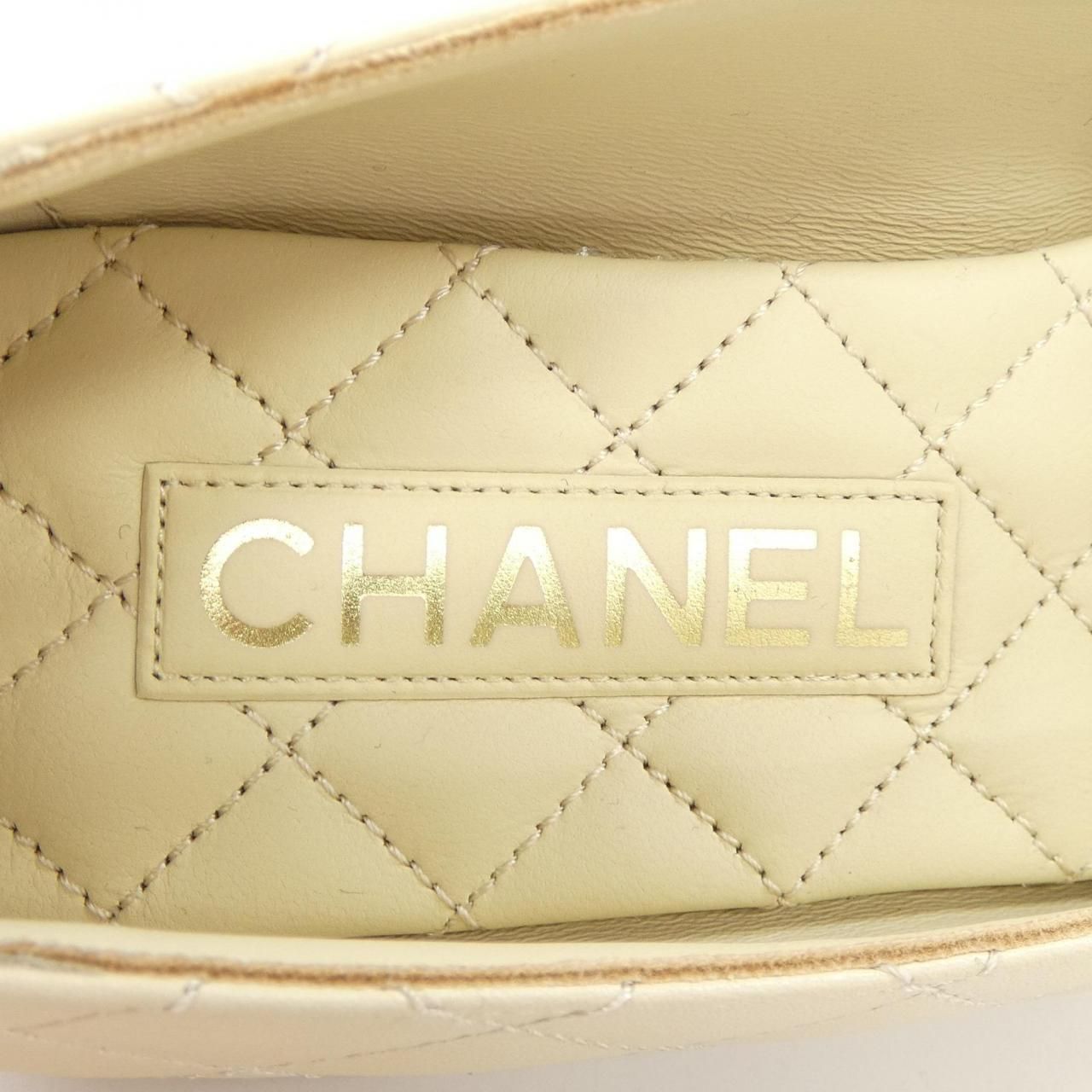 シャネル CHANEL バレリーナ ターンロック G45879B17834 フラットシューズ NICORILABO_COM