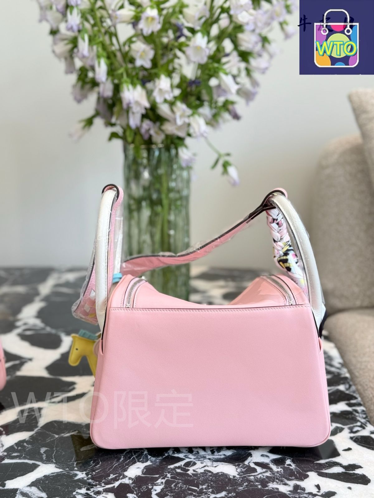 エルメス　HERMES HERMES エルメス ツールボックス26 アネモネ ハンドバッグ