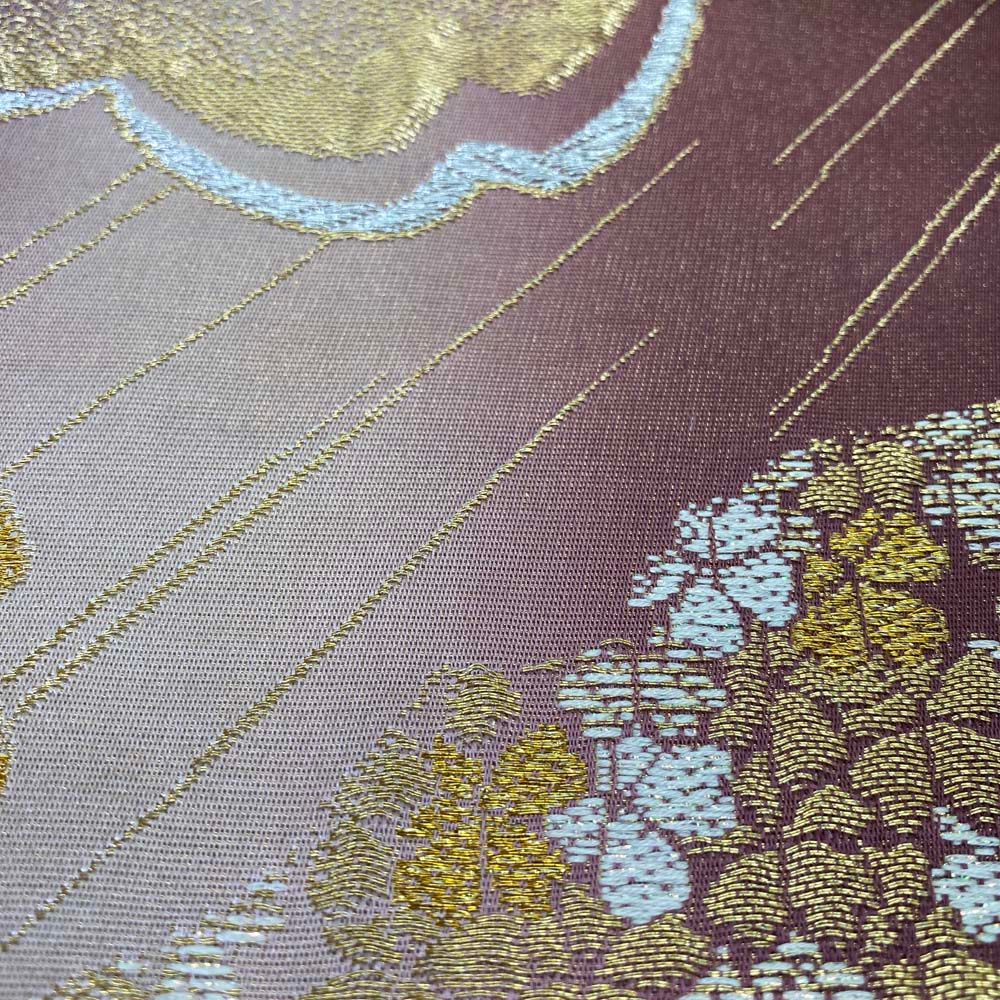 振袖用袋帯 訳あり 成人式 帯 可愛い 袋帯 中古 リサイクル 礼装 振袖  