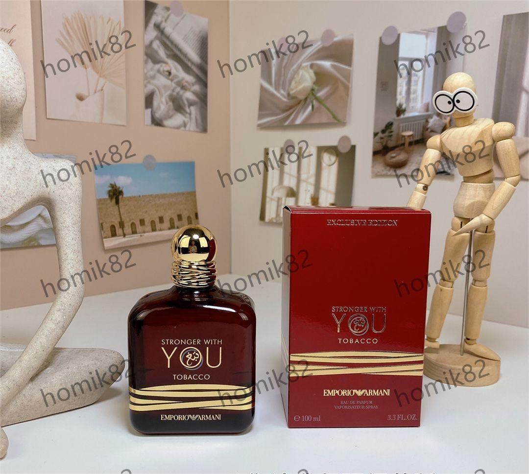 【 Emporio Armani Stronger With You Tobacco】新品未開封 Armani  香水 レディース/メンズ  100ml ユニセックス