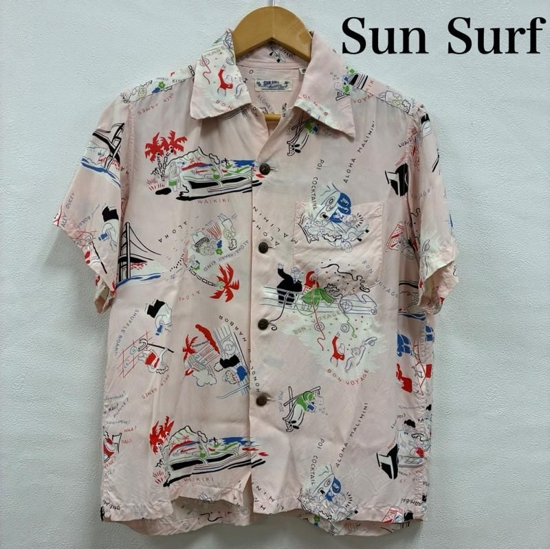 サンサーフ【SUN SURF】 ⭐︎アロハシャツ ⭐︎ SUN SURF サンサーフ シャツ、ブラウス 半袖 SS34456 ポイ